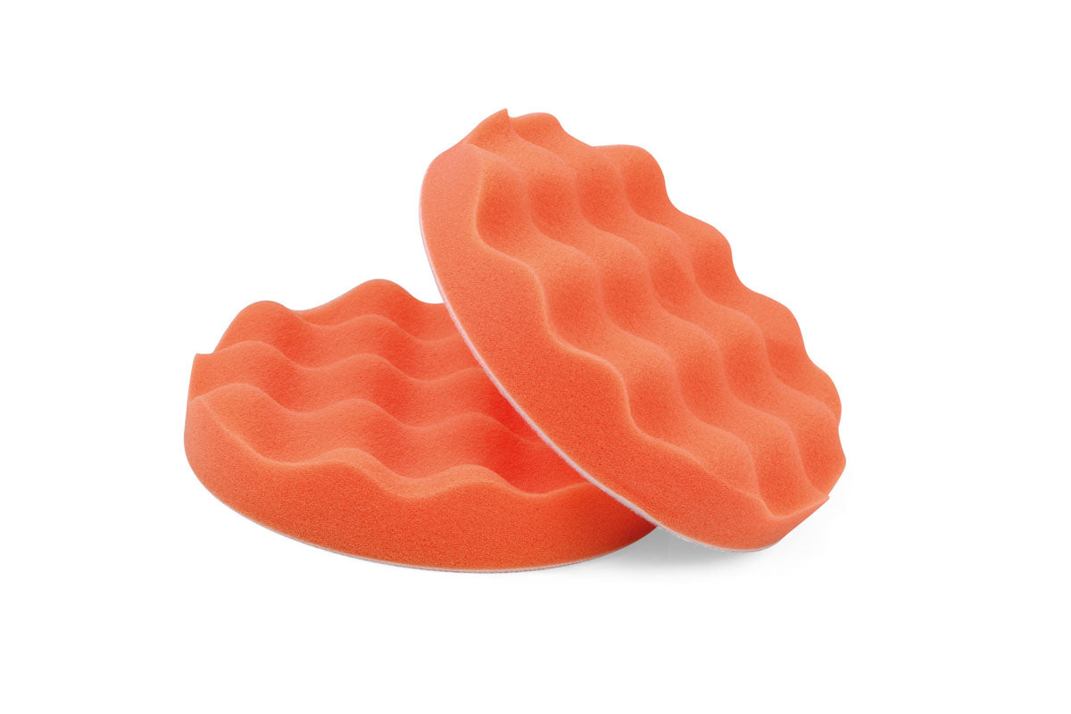 Burete polish ondulat cu prindere velcro 150 mm, SGS