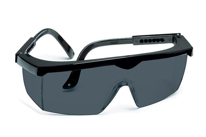 Ochelari de protecție Classic, lentilă fumurie din policarbonat rezistent la impact, filtru UV