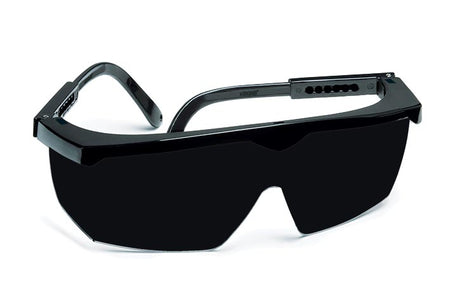 Ochelari de protecție Classic, lentilă neagră din policarbonat rezistent la impact, filtru UV