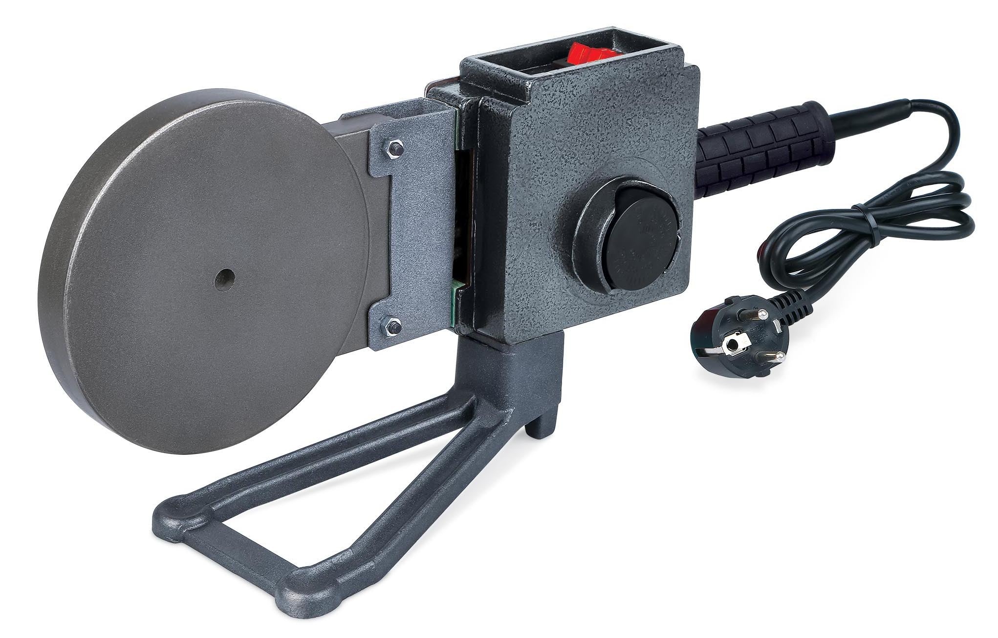 Mașină de Sudură Țevi SGS347 Jumbo 2000W – Set Profesional cu Valiză Metalică și Suport din Aluminiu, 20-25-32-40-50-63-75-90-110-125 mm