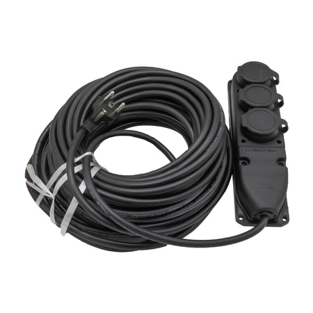 Prelungitor cauciuc 3 prize SGS, 3 x 2,5 mm, 20 m, 250 V, IP44