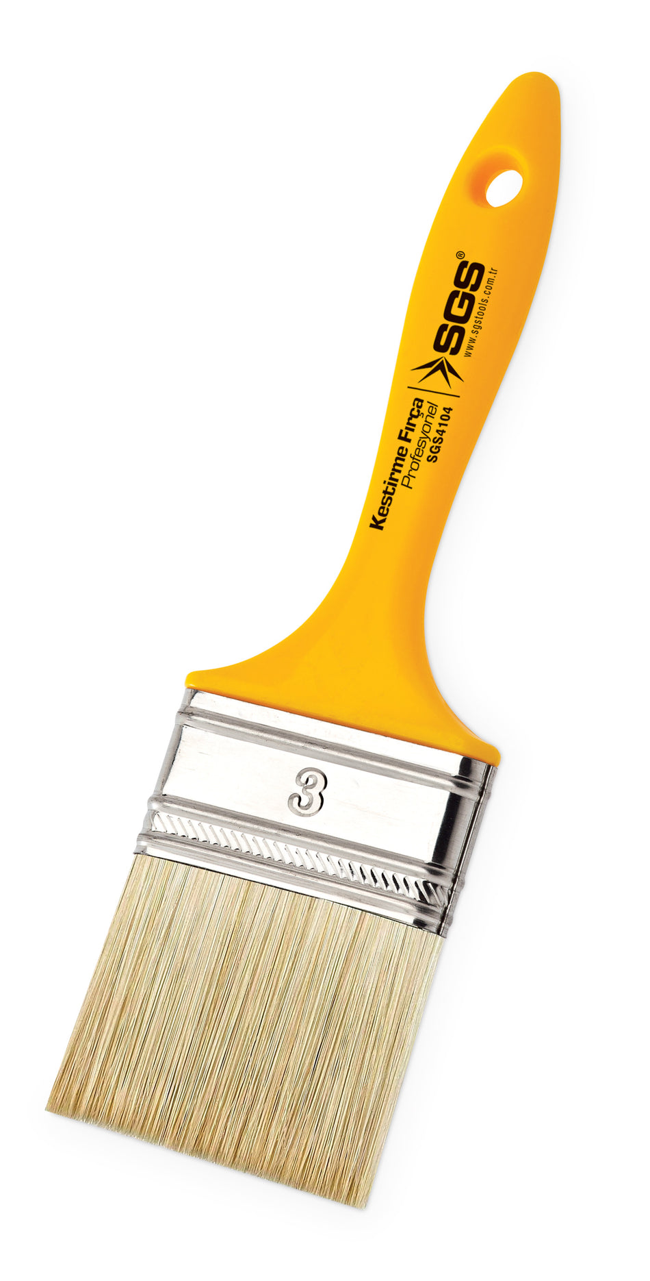 Pensulă pentru vopsit SGS4100, 1 inch (25 mm), mâner din plastic, pentru vopsele și lacuri