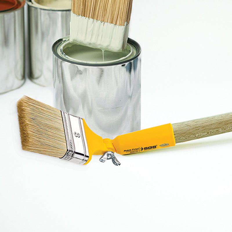 Pensulă pentru vopsit SGS4124, 4 inch (100 mm), mâner reglabil din plastic, pentru vopsele și lacuri
