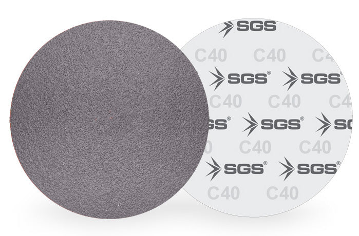 Disc Abraziv cu Scai 115 mm P60 SGS – Velcro, Șmirghel Profesional pentru Lemn, Metal și Finisaje, 50 buc/set