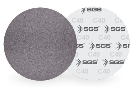 Disc Abraziv cu Scai 115 mm P60 SGS – Velcro, Șmirghel Profesional pentru Lemn, Metal și Finisaje, 50 buc/set