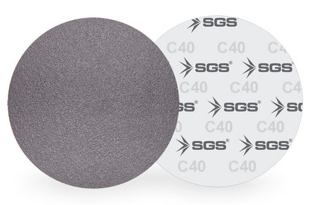 Disc Abraziv cu Scai 115 mm P100 SGS – Velcro, Șmirghel Profesional pentru Lemn, Metal și Finisaje, 50 buc/set