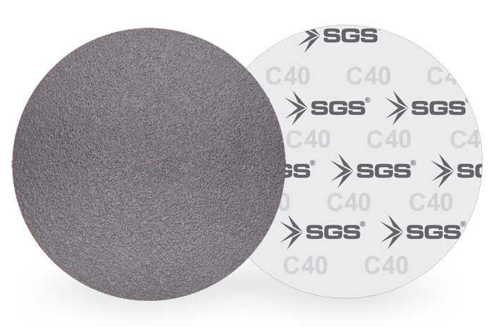 Disc Abraziv cu Scai 115 mm P100 SGS – Velcro, Șmirghel Profesional pentru Lemn, Metal și Finisaje, 50 buc/set