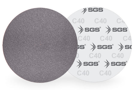 Disc Abraziv cu Scai 115 mm P180 SGS – Velcro, Șmirghel Profesional pentru Lemn, Metal și Finisaje, 50 buc/set