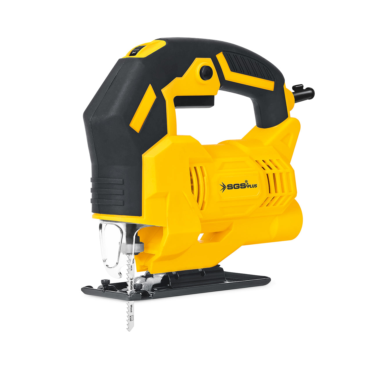 Fierăstrău Pendular SGS PLUS SGS5192, 500W, 0–3000 RPM, Tăiere Lemn 55mm, Metal 6mm, Aluminiu 12mm, Set Lamă Inclus