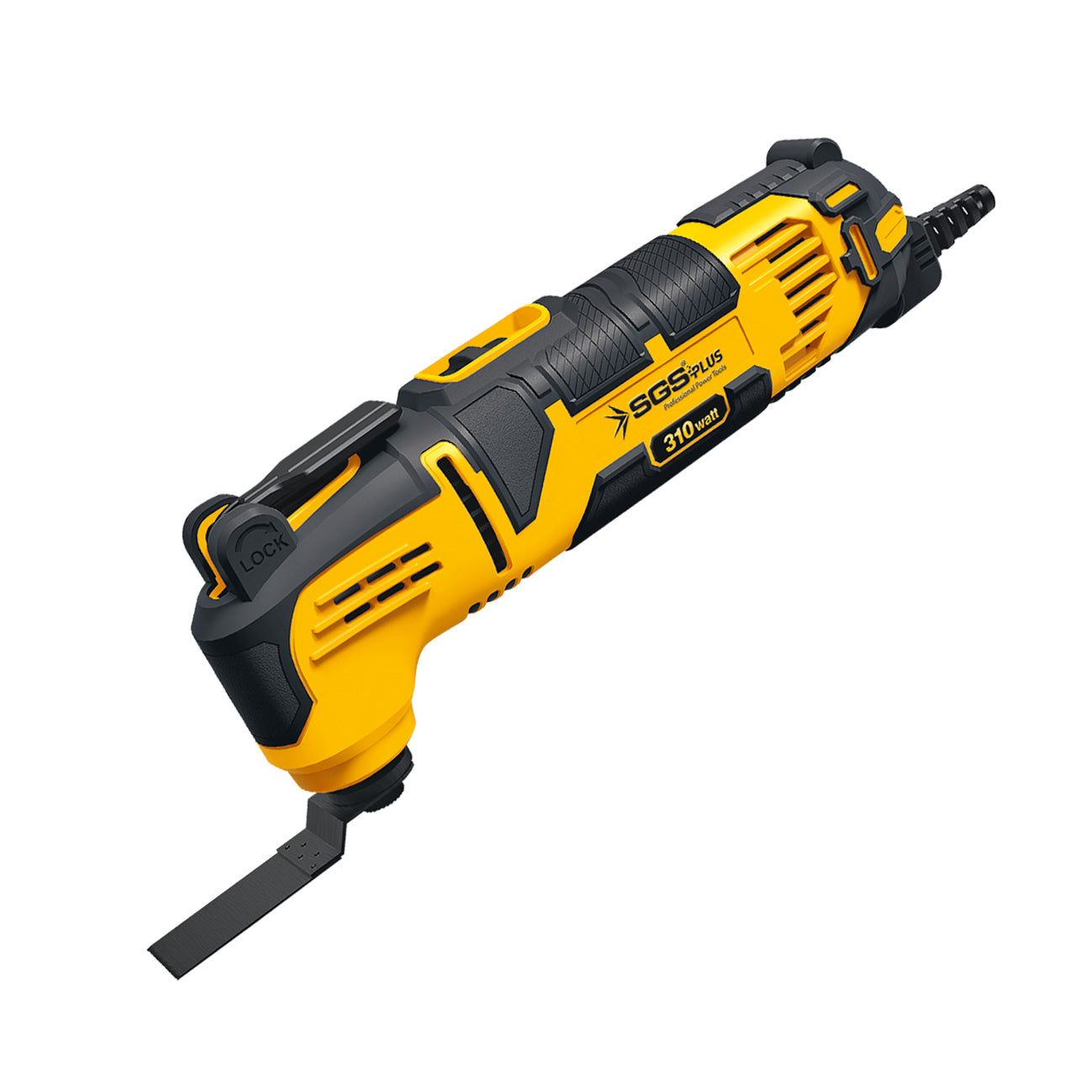 Set Multifuncțional SGS PLUS SGS5255 – Multi-Tool 310W, 23 Accesorii, Tăiere, Șlefuire, Răzuire, Viteză Reglabilă