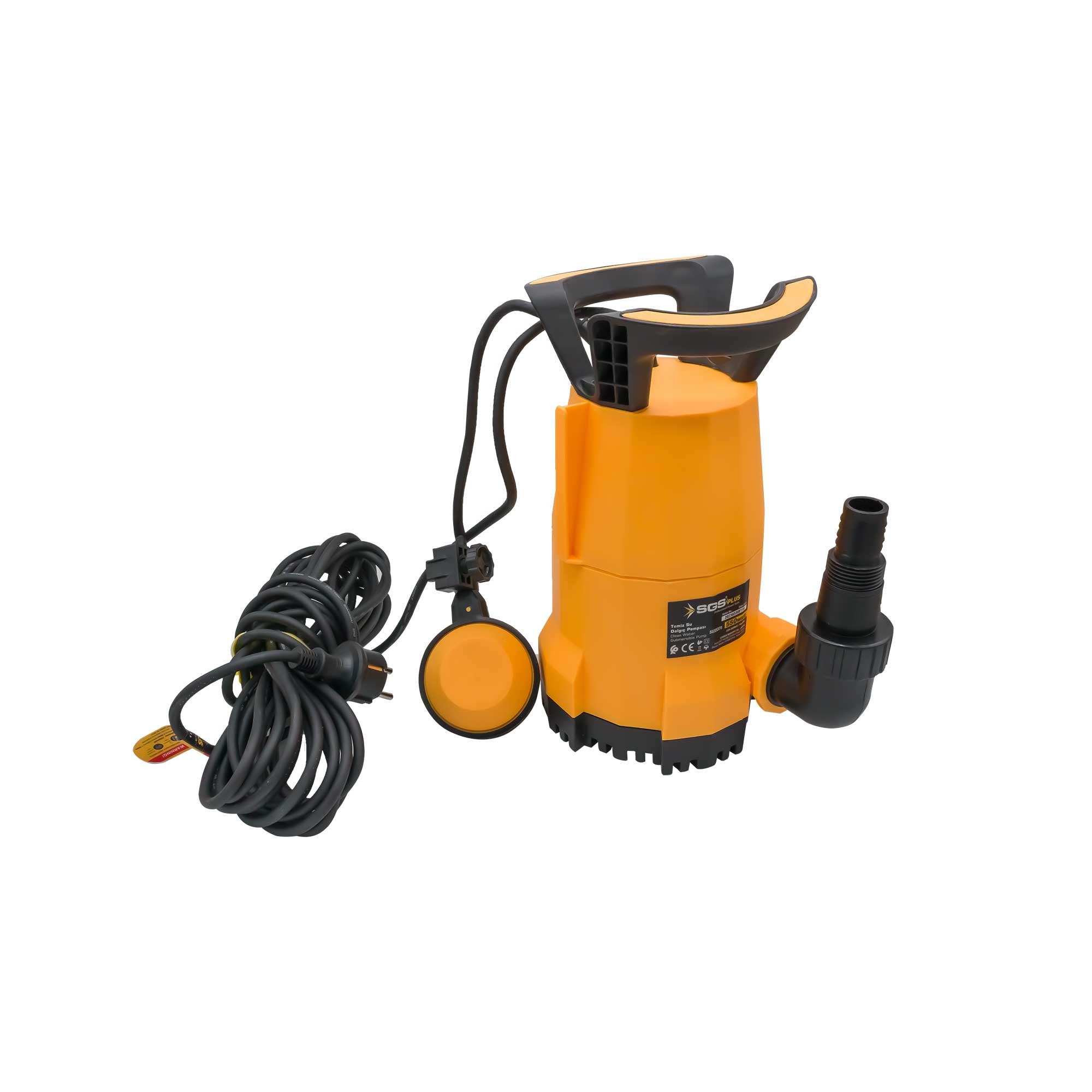 Pompă submersibilă apă curată SGS PLUS HI-TECH 550W, debit 12.000 l/h, înălțime refulare 9 m, cablu 10 m