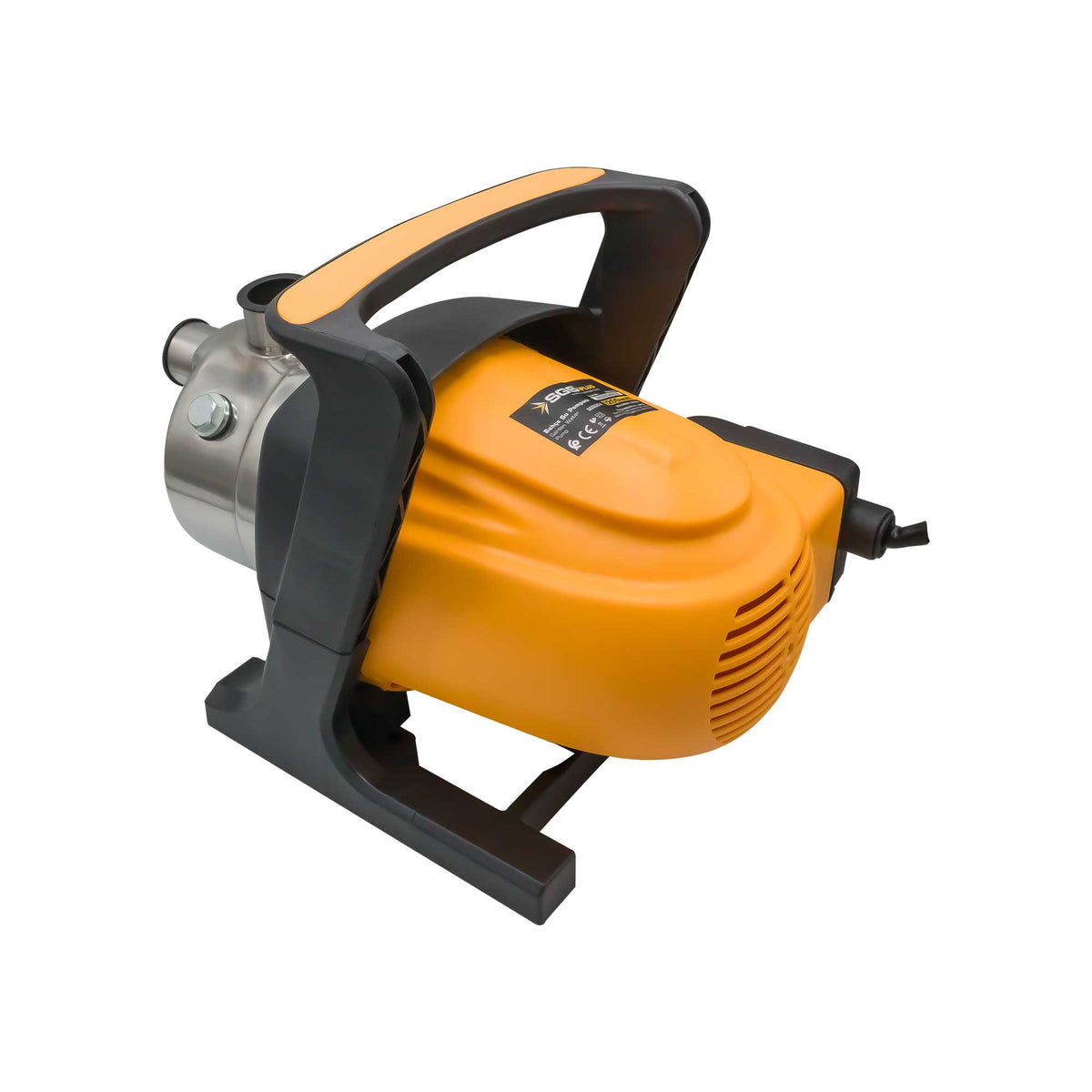 Pompă de suprafață pentru grădină SGS PLUS HI-TECH 1200W, debit 3.800 l/h, înălțime refulare 50 m, carcasă inox