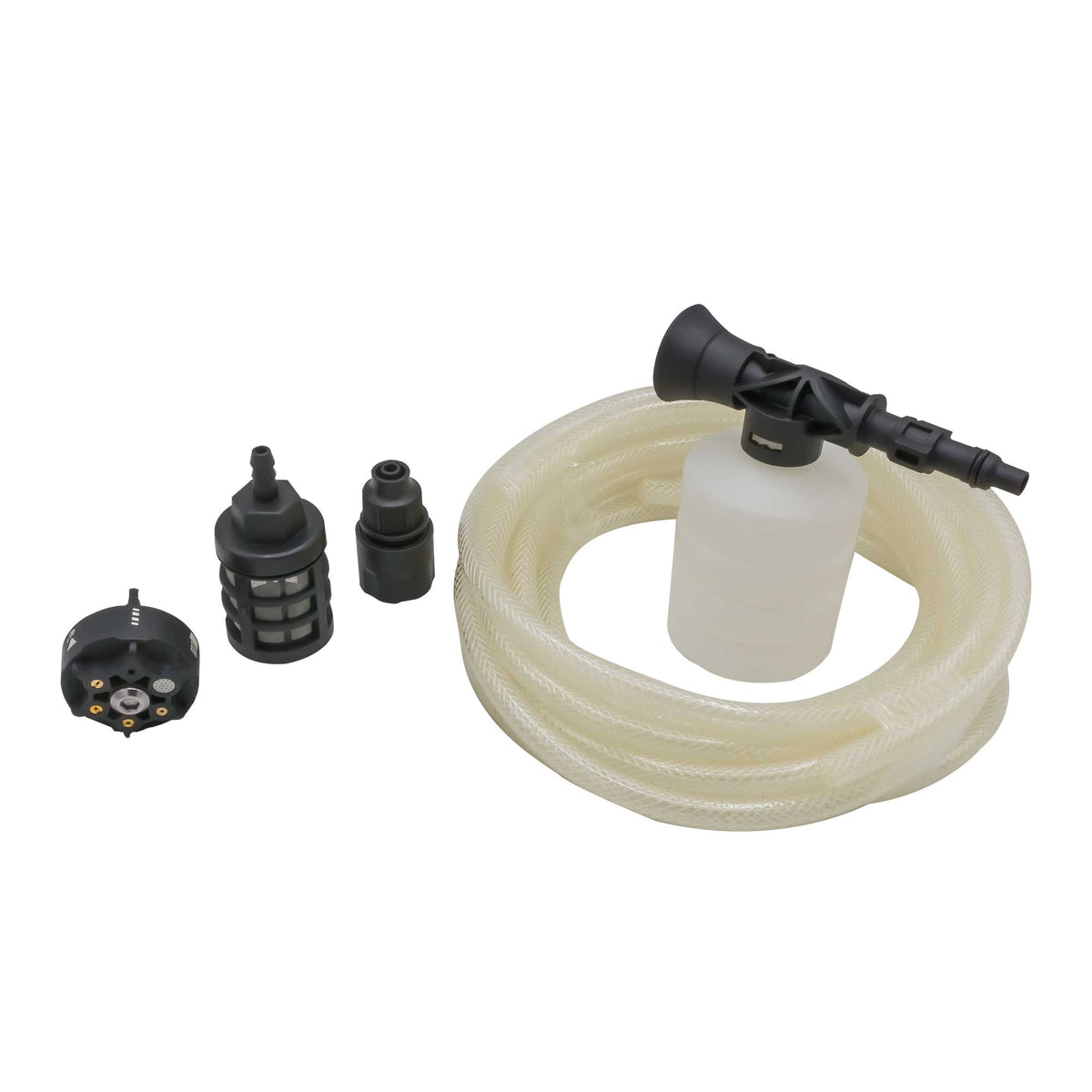 Mașină de spălat cu presiune pe acumulator SGS PLUS HI-TECH 20V, 30 bar (435 PSI), debit 240 l/h, fără baterie și acumulator