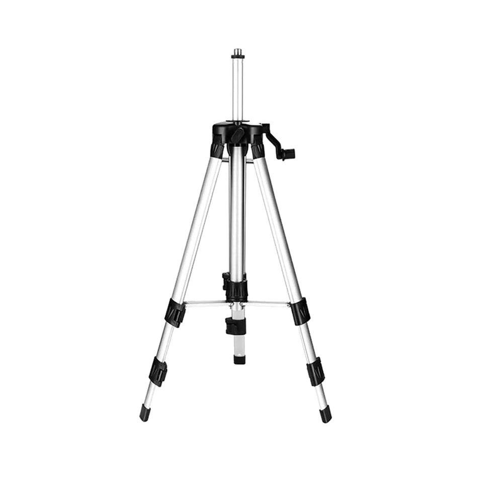 Trepied aluminiu pentru nivelă laser SGS PLUS, înălțime reglabilă 120 cm, prindere 5/8”, cu bulă de nivel