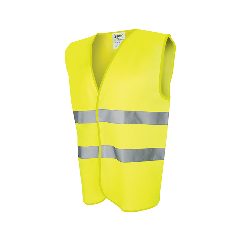 Vestă reflectorizantă SGS710, galbenă, mărime universală, 2 benzi reflectorizante