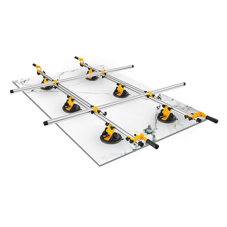 Ventuze transport plăci granit mari 320 x 160 cm, sistem profesional manipulare plăci ceramice și granit SGS941