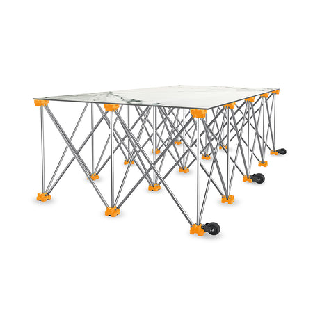 Masă de lucru pliabilă profesională pentru plăci mari 240 x 120 x 85 cm, SGS942