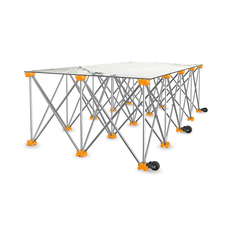 Masă de lucru pliabilă profesională pentru plăci mari 240 x 120 x 85 cm, SGS942