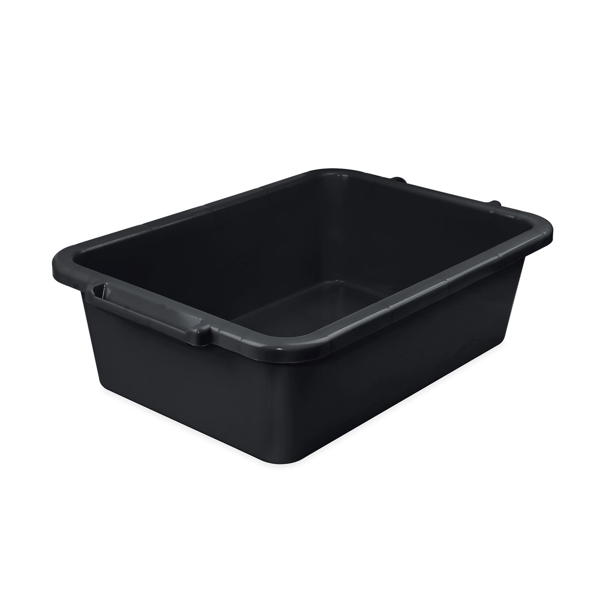 Cuvă din plastic neagră pentru mortar și tencuială, 35 litri, 64 x 43 x 18,5 cm, SGS