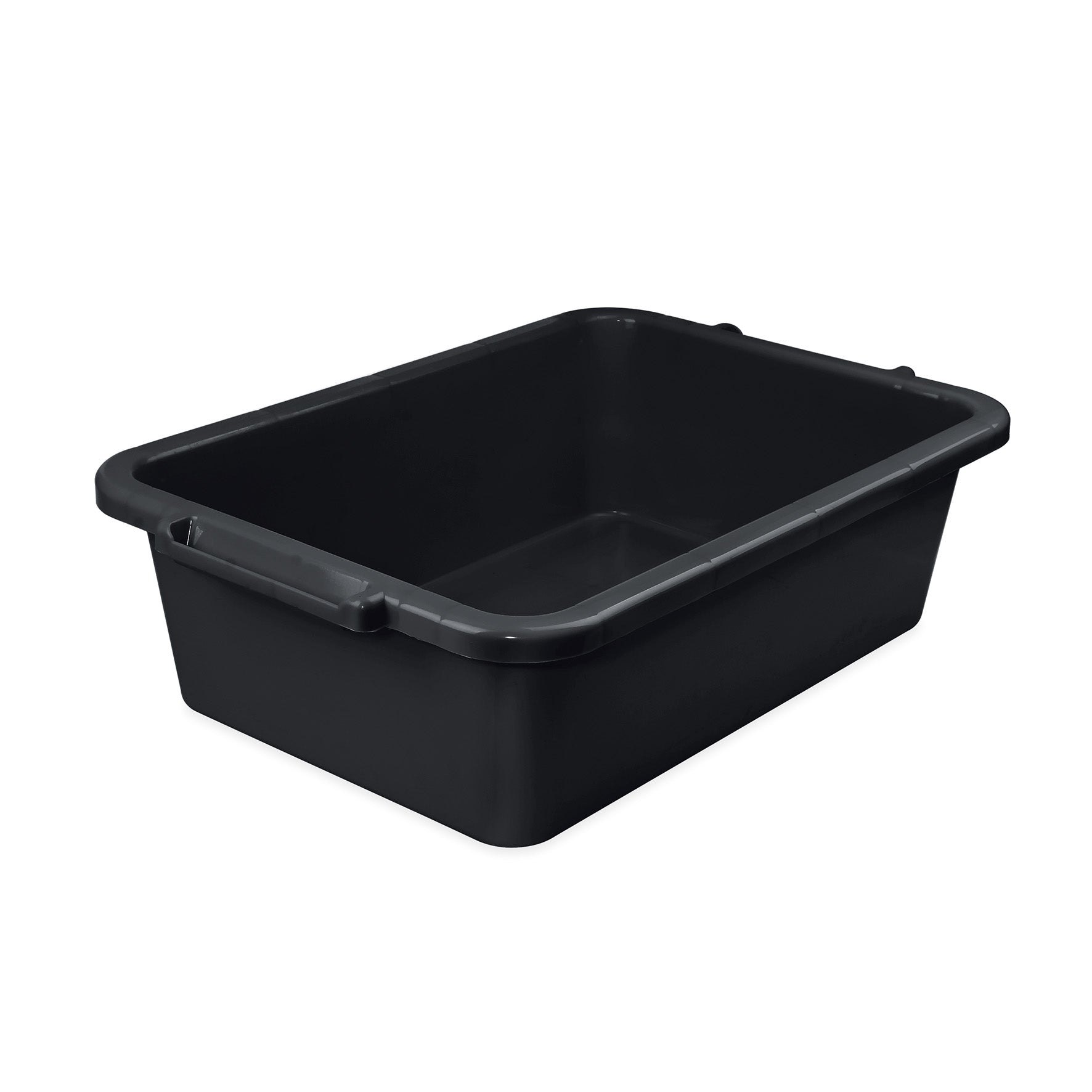 Cuvă din plastic neagră pentru mortar și tencuială, 35 litri, 64 x 43 x 18,5 cm, SGS