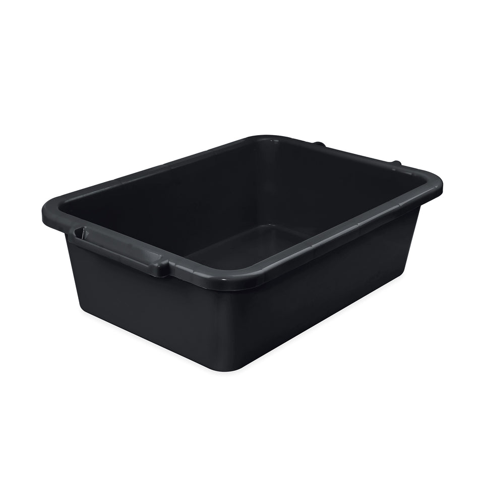 Cuvă din plastic neagră pentru mortar și tencuială, 35 litri, 64 x 43 x 18,5 cm, SGS