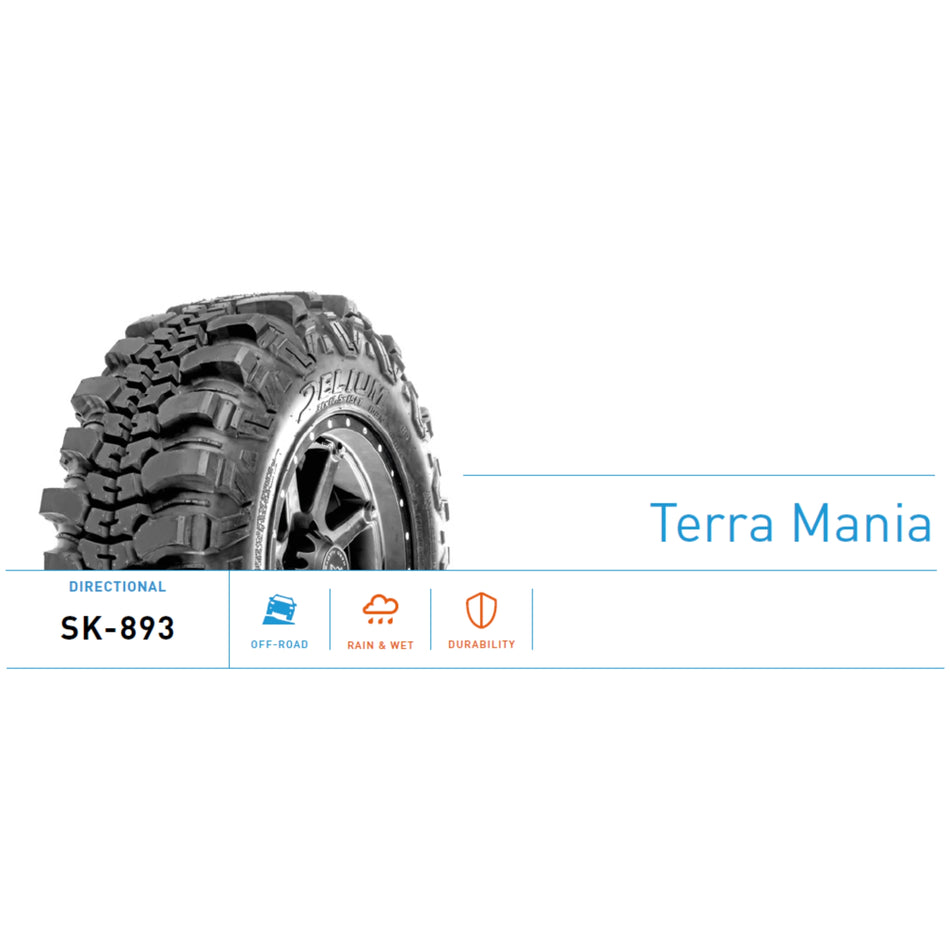 Anvelopă pentru autoturism 4x4 Delium Terra Mania SK-893, 35x10.5-16LT, 6PR, TL - DOT2023