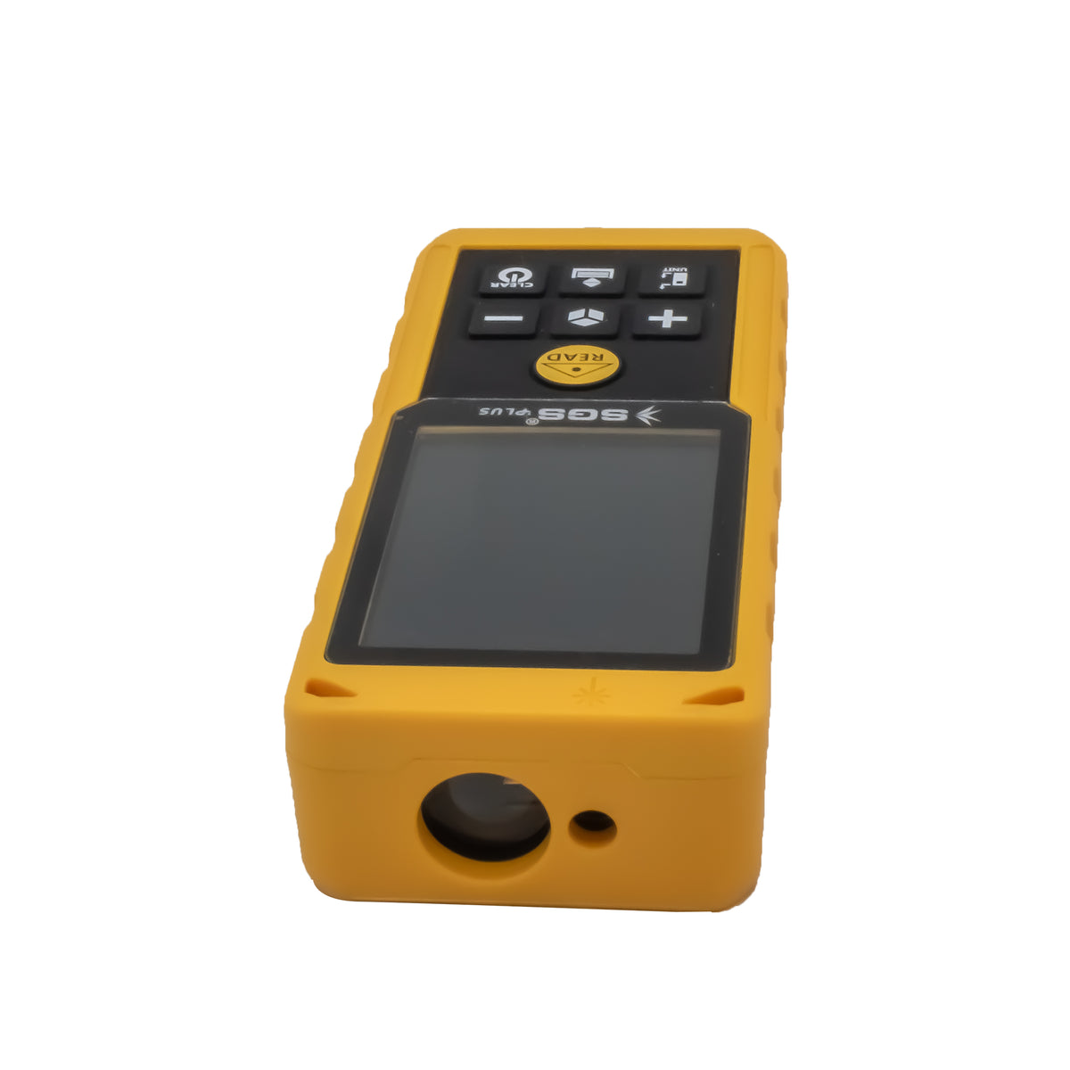 Telemetru laser SGS PLUS 60 m, măsurare distanță, arie și volum, afișaj LCD, precizie ±2 mm
