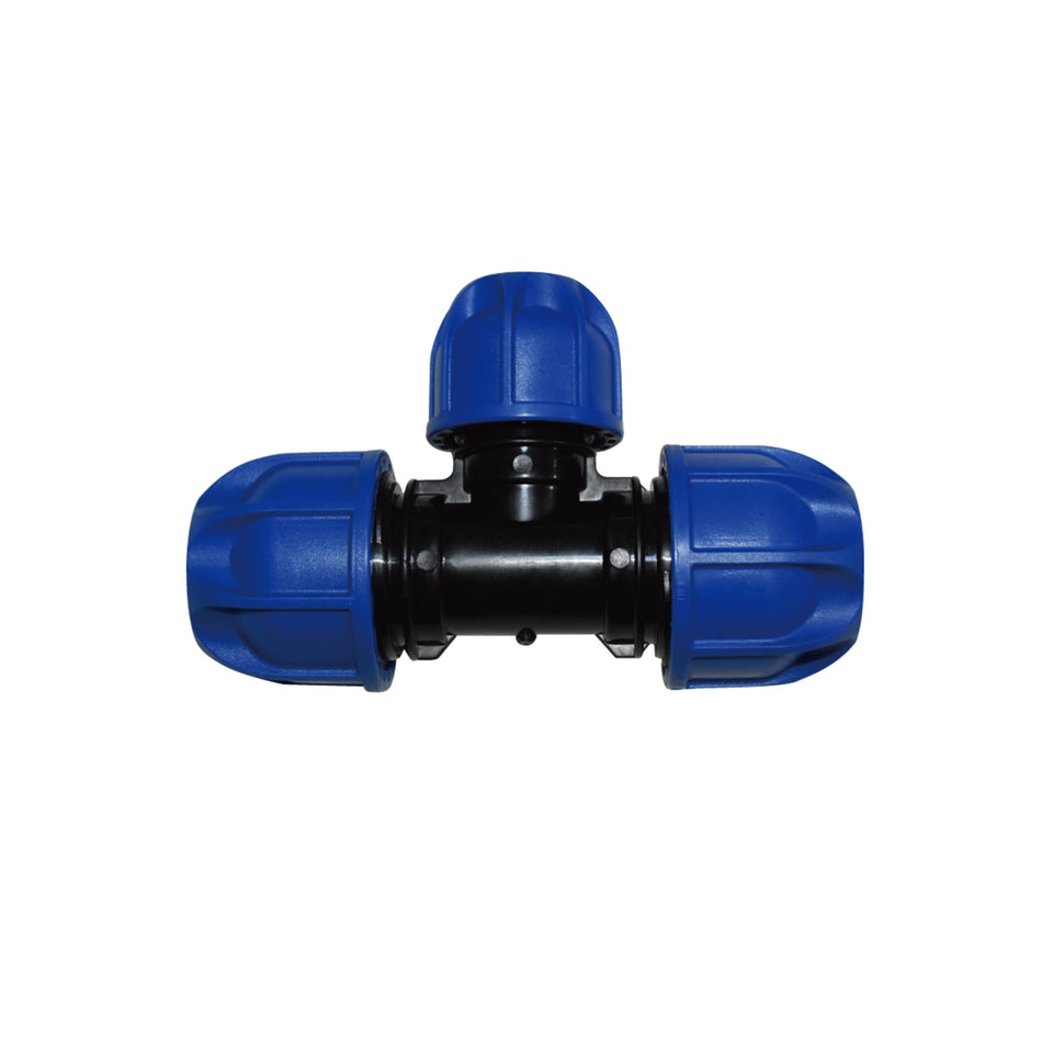 Teu redus compresiune PEHD, D 32 x 25 x 32 mm, PN16