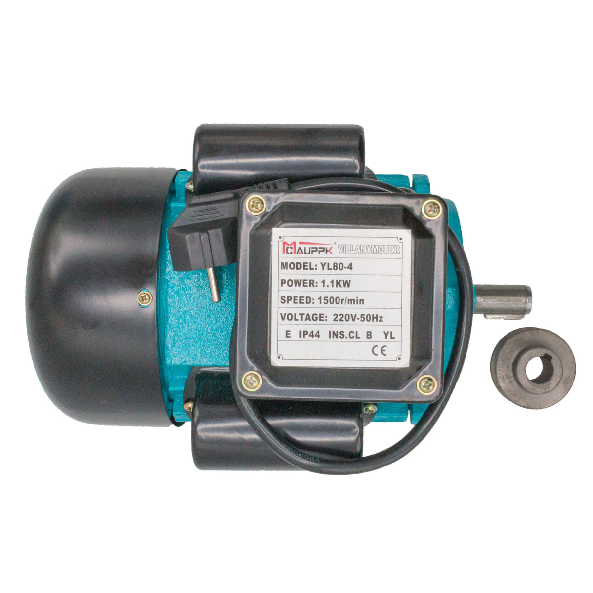 Motor electric monofazat 1,1 kW x 1500 rpm (YL80-4P), MCAUPPK
