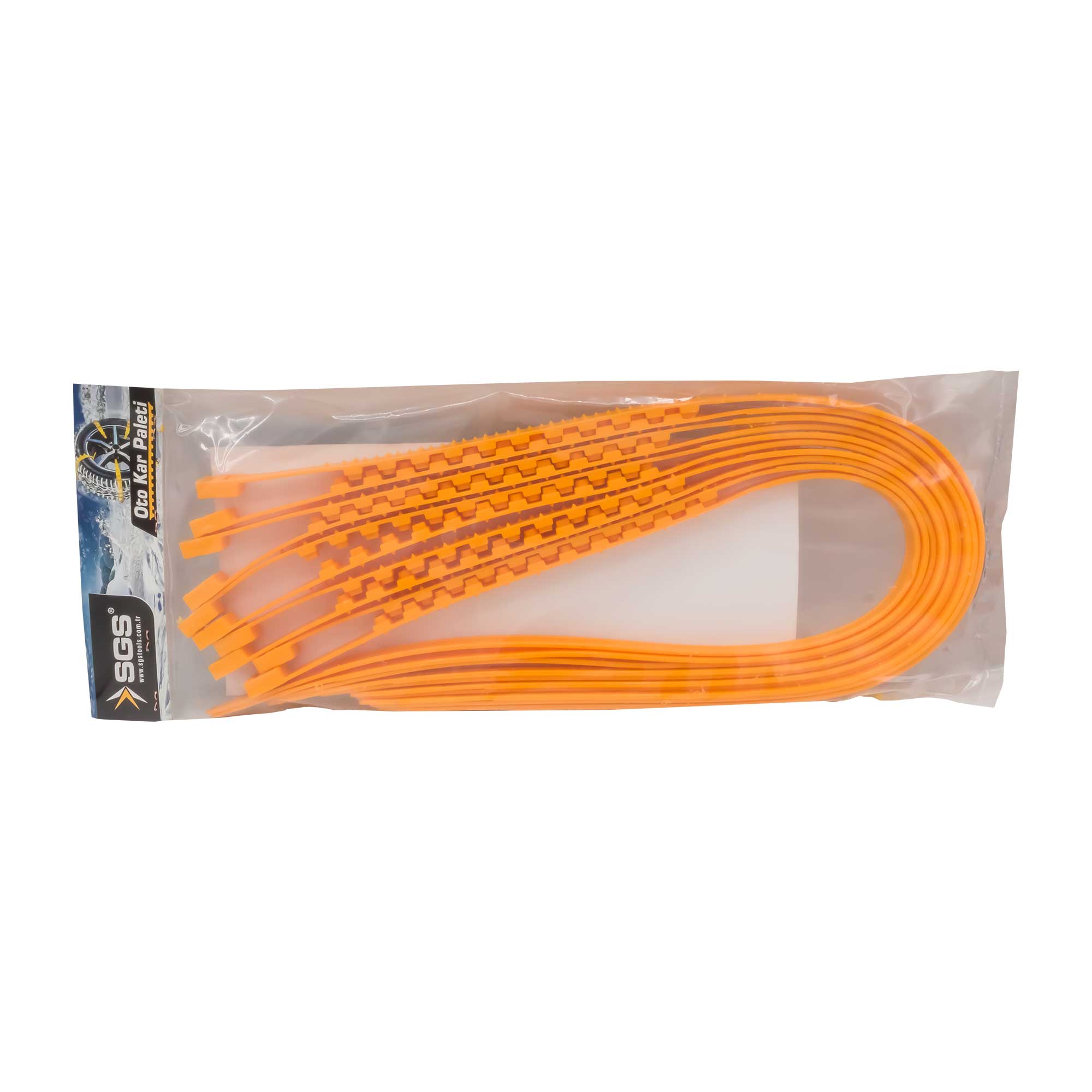 Lanțuri auto din plastic pentru zăpadă – set 10 bucăți, montaj rapid, reutilizabile