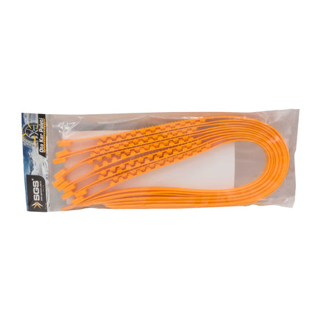 Lanțuri auto din plastic pentru zăpadă – set 10 bucăți, montaj rapid, reutilizabile