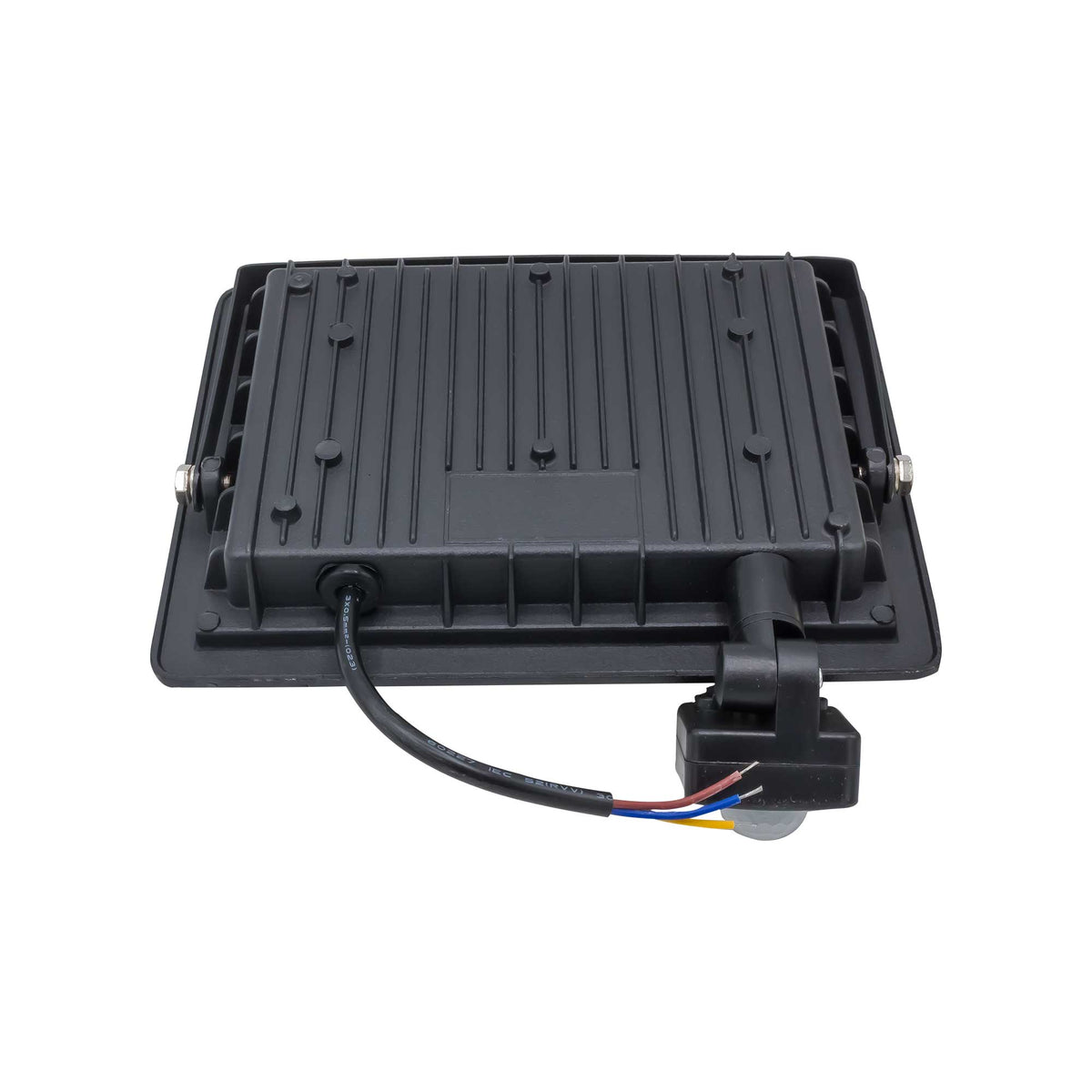 Proiector LED cu senzor de miscare Flood Light, JC-50W, lumina alb rece (6500K), IP66, Aluminiu/Sticla, clasa energetica A