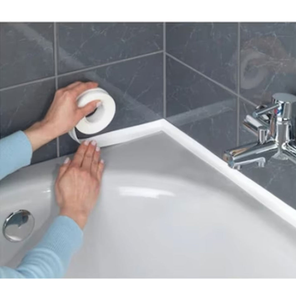 Bandă de etanșare autoadezivă baie și bucătărie 38 mm x 3.35 m – SGS1240