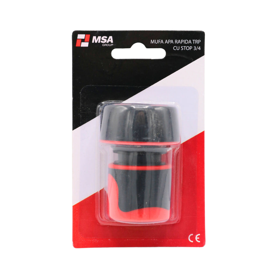 Mufă rapidă TPR 3/4" cu stop MSA Group – WS4527