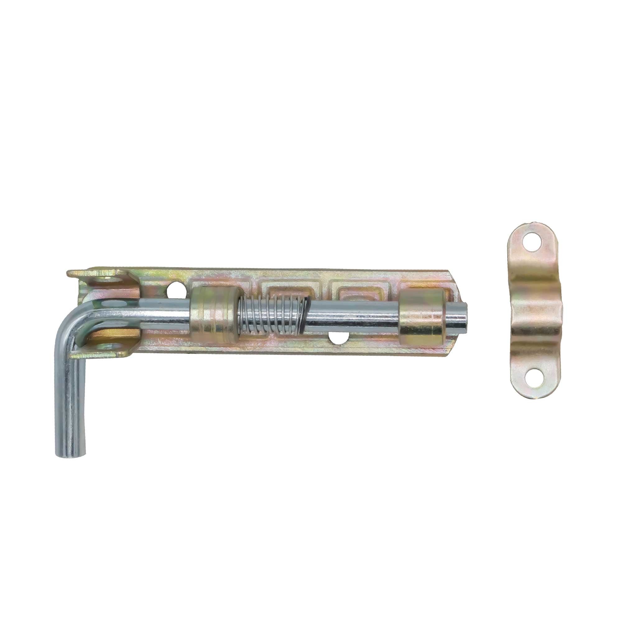 Zăvor cu arc și prindere pentru lacăt 100 mm, Ersa