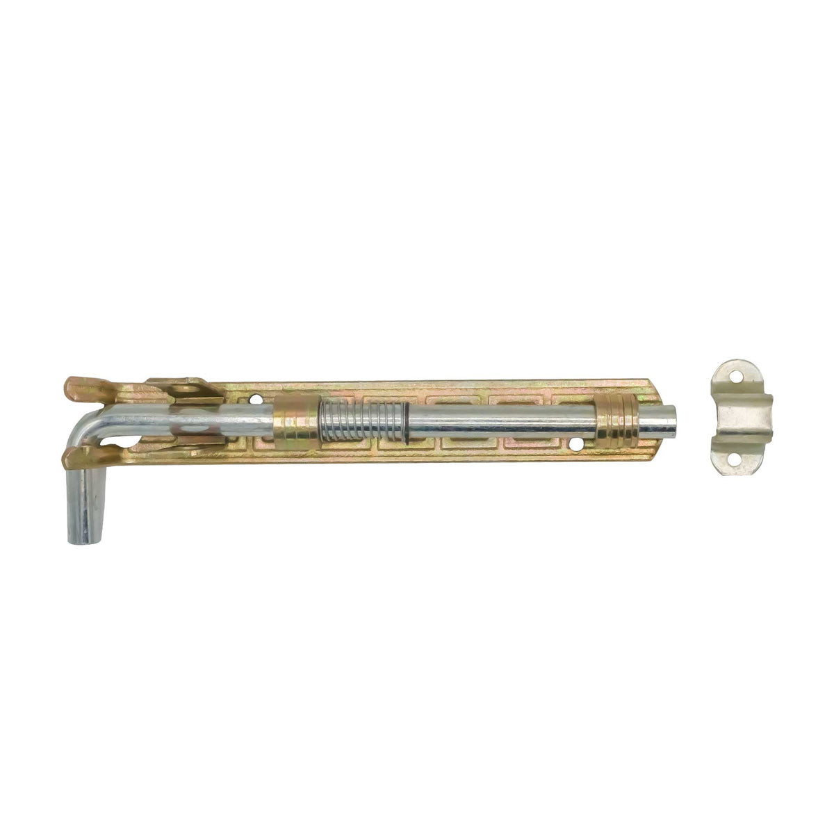 Zăvor cu arc și prindere pentru lacăt 200 mm, Ersa
