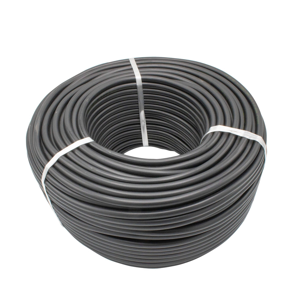 Cablu electric 2 x 2,5 mm², H05VV-F (MYYM), 100 m, negru