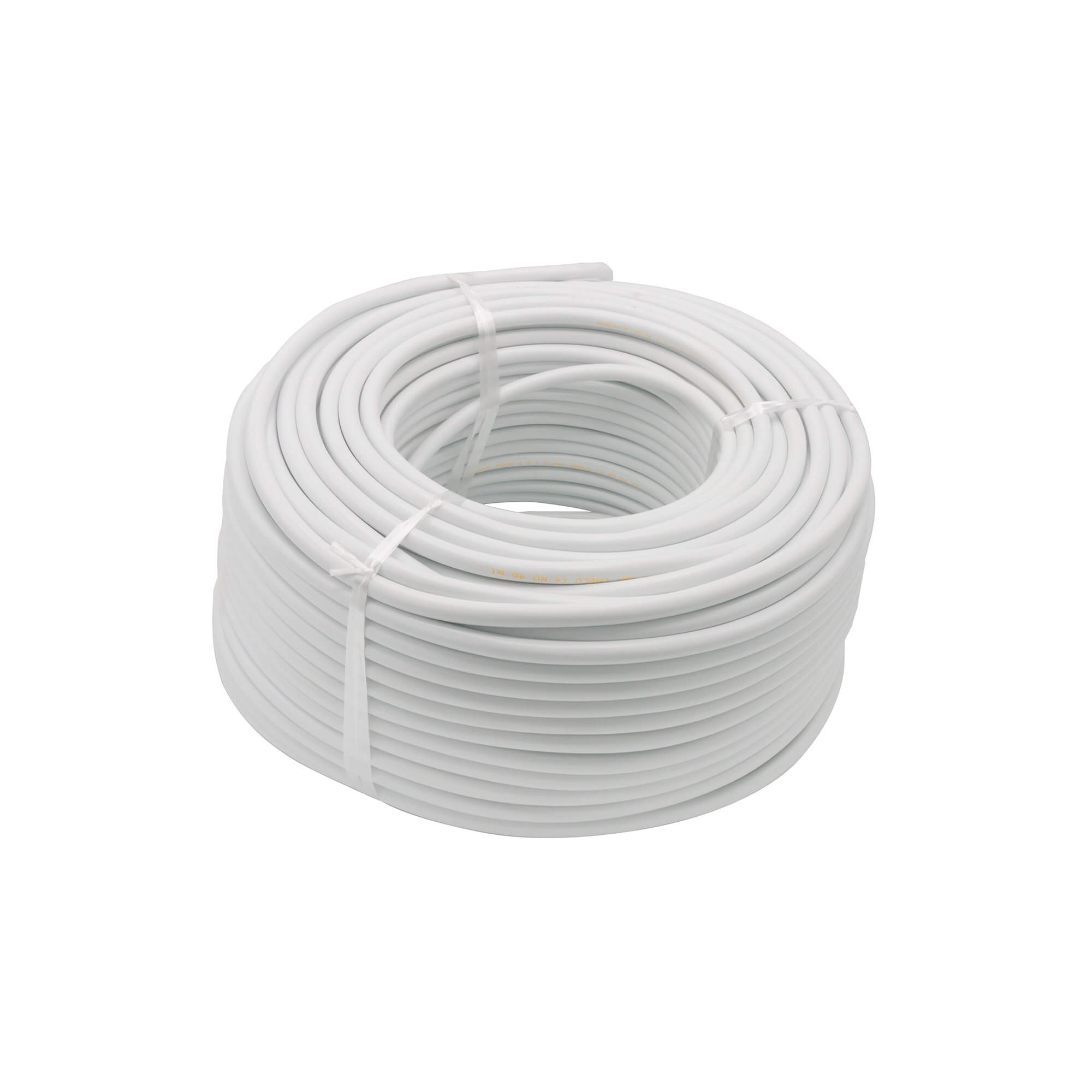 Cablu electric 4 x 1,5 mm², H05VV-F (MYYM), 100 m, alb