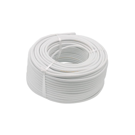 Cablu electric 4 x 1,5 mm², H05VV-F (MYYM), 100 m, alb