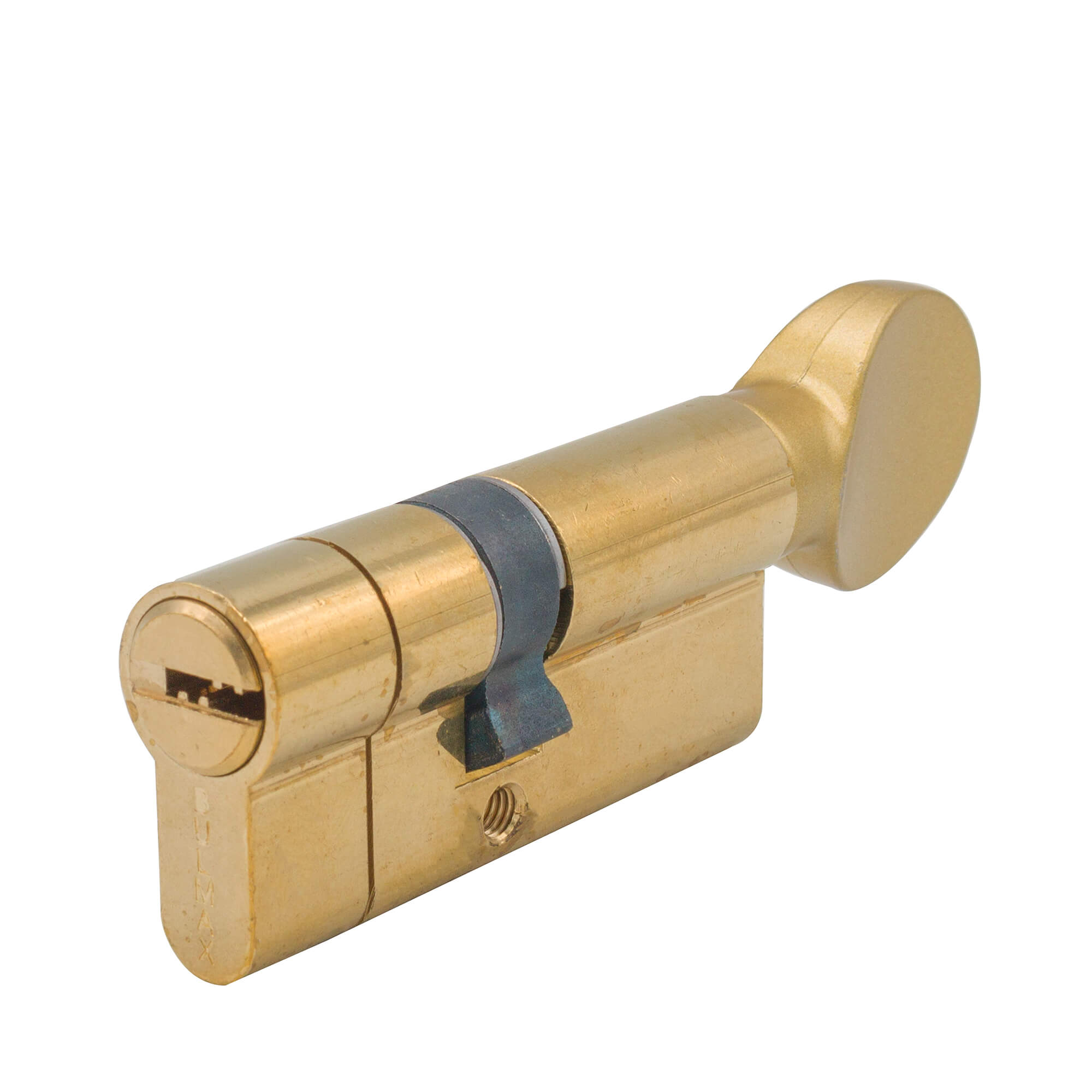 Butuc cilindru pentru ușă cu buton 68 mm, 3 chei, Bulmax