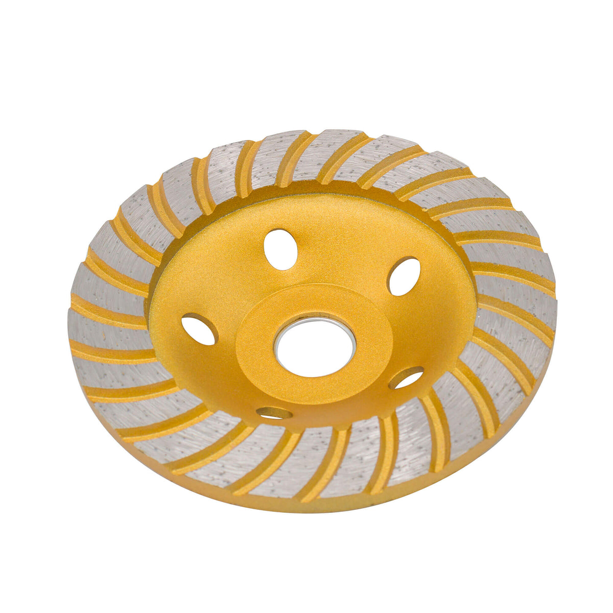 Disc diamantat șlefuire 125 x 22,2 mm, segmente turbo spiralate, pentru polizor unghiular