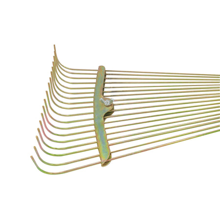 Grebla metalica cu dinti flexibili reglabila pentru frunze, 50cm, Otel