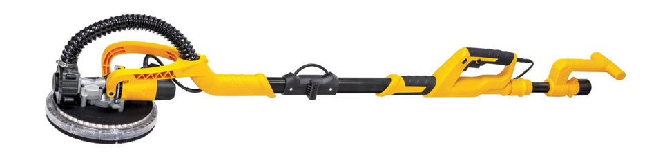 Mașină de Șlefuit Glet SGS PLUS SGS5200, 750W, Disc 225mm, 1000–1850 RPM, Sistem Aspirare Praf, Set 6 Discuri Inclus