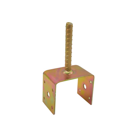 Suport grindă tip U cu tijă, 80 mm / 3 mm, Eltos