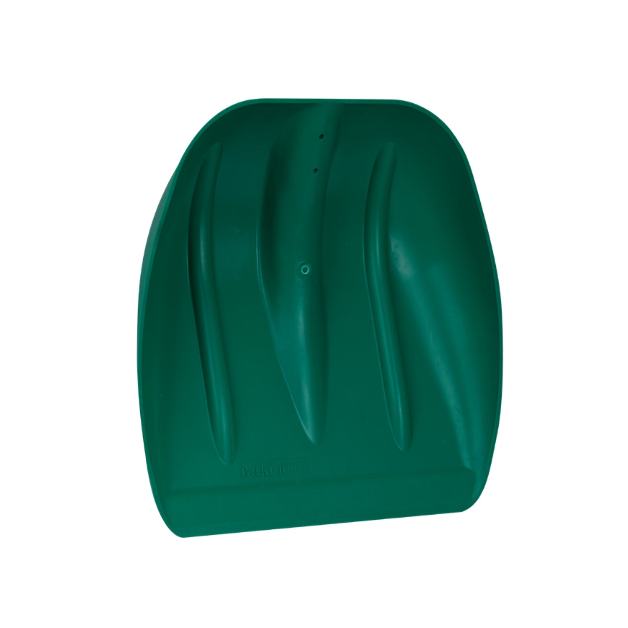 Lopată plastic verde, No.10, 660 g, 400 x 425 mm