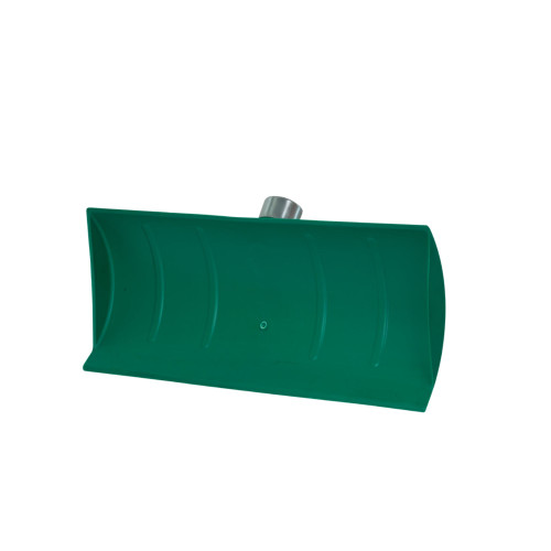 Lopată plastic verde întărită cu inel, 642 g, 510 × 370 mm