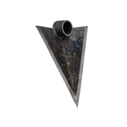 Sapă forjată marcator oțel 240 x 275 mm, diametru prindere Ø40 mm,  – BKI340