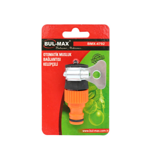 Adaptor robinet 1/2" cu colier reglabil 16–25 mm BULMAX – BMX4792
