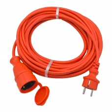 Cablu prelungitor cu conductor din cupru 3 x 1,5, 10M, cu stecher si cupla