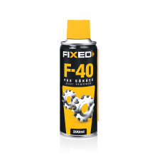 Spray degripant și dizolvant rugină FIXED F-240, 200 ml, pentru șuruburi, mecanisme și piese metalice